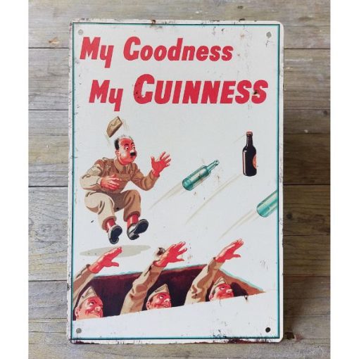 Guinness - Metal - Arm throwing Bottles - HS376