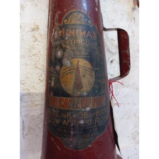 1920s Minimax fire extinguisher - kas292b