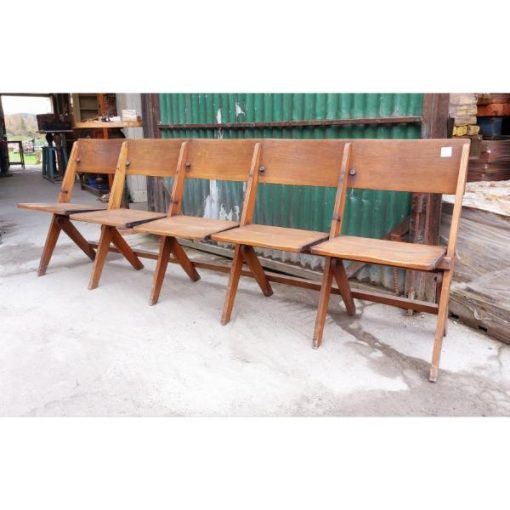 5 Seater Folding Theatre Bench - KAS288a