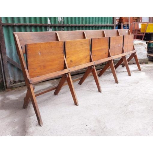 5 Seater Folding Theatre Bench - KAS288d