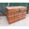 Large Antique Travel Trunk - KAS251j