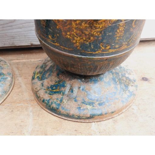 Pair of 19th Century Biscuit Tins - KAS262i