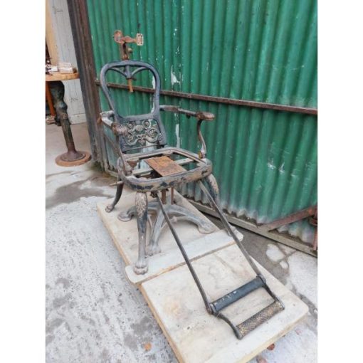 Antique Cast Iron Dentist Chair - KAS309f