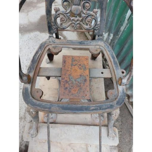 Antique Cast Iron Dentist Chair - KAS309l