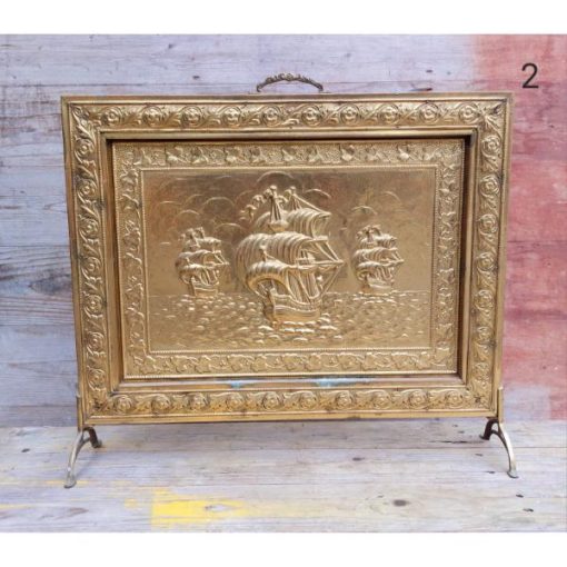 Brass Fire Screen - KAS327d