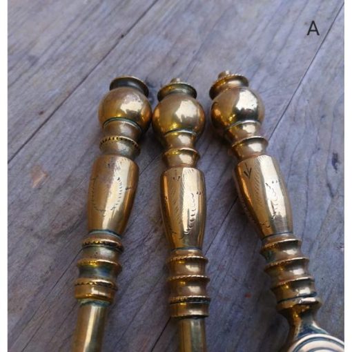 Brass Fire Set - 5 piece - KAS328k