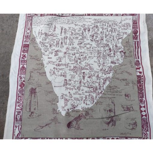 Ethnic map of Southern Africa - 73cm x 53cm - KAS387b