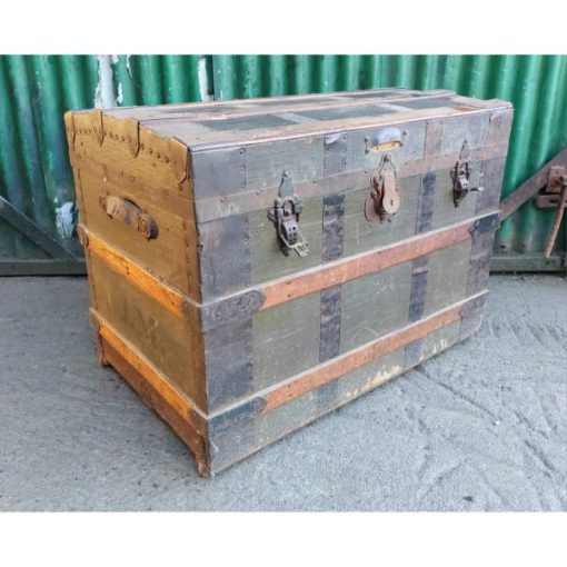 Large Travel Trunk J.M - KAS346d