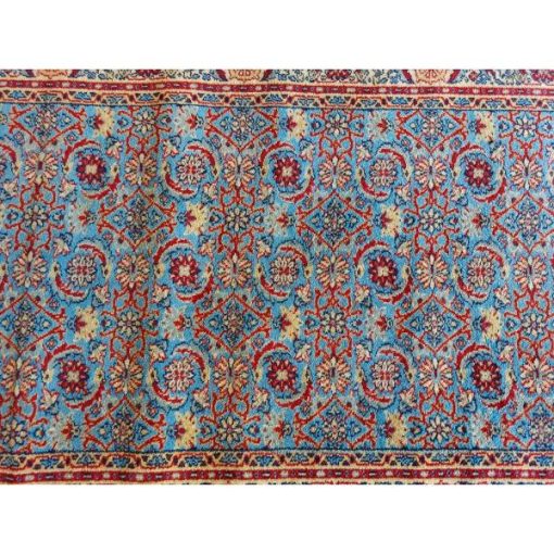 Reclaimed Blue Hotel Rug - 223.5cm x 121.5cm - KAS381a