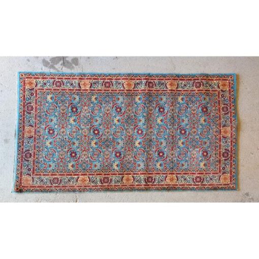 Reclaimed Blue Hotel Rug - 223.5cm x 121.5cm - KAS381f