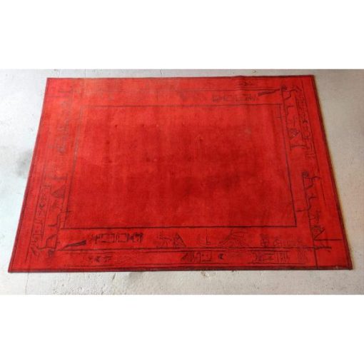 Reclaimed Egyptian Pattern Rug - 346.5cm x 249.5cm - KAS383b