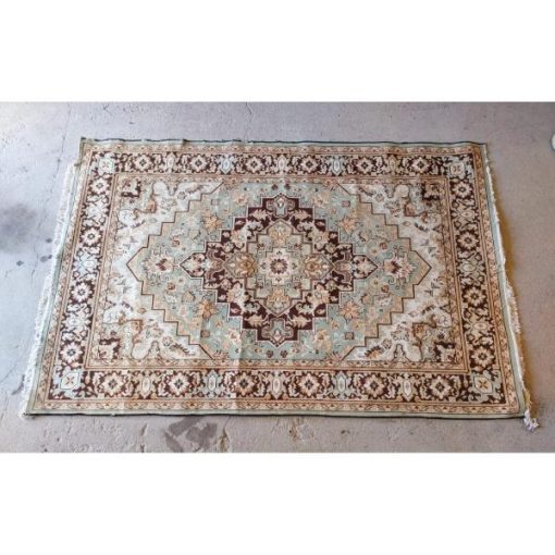 Reclaimed Green Hotel Rug - 312cm x 198.5cm - KAS382a