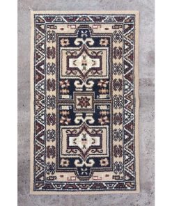 Reclaimed Grey Hallway Rug - 84.5cm x 50cm - KAS385a