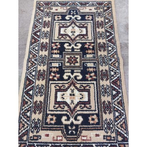 Reclaimed Grey Hallway Rug - 84.5cm x 50cm - KAS385c