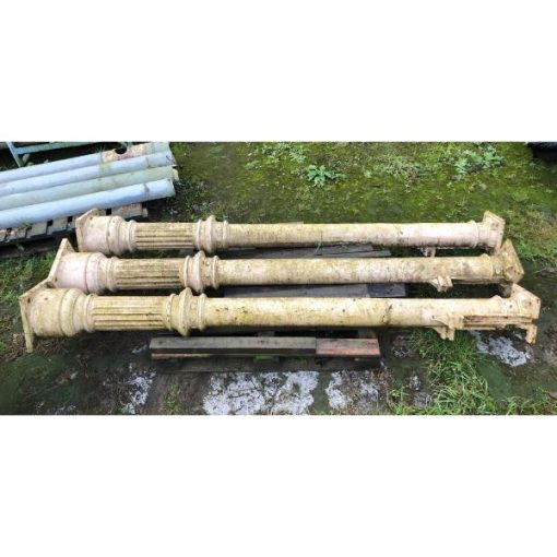 Set of 6 Cast Iron Poles - KAS354b