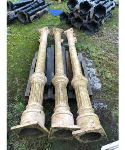 Set of 6 Cast Iron Poles - KAS354c