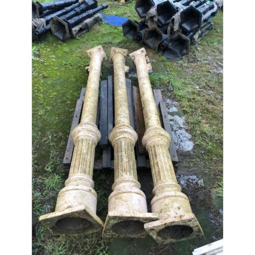 Set of 6 Cast Iron Poles - KAS354c