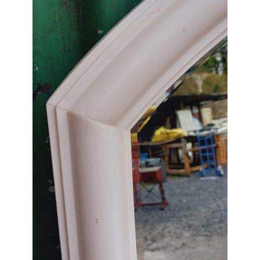 White Marble Overmantel Mirror - KAS374c