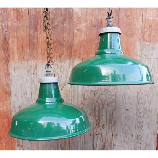 Enamel Green Light Shades - Set of 22 - KAS420d