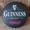 Guinness Bottle Cap Large Dark - HS444