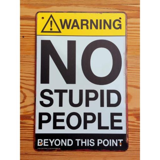 No Stupid People - HS419