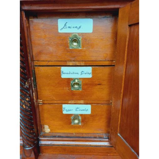 19th Century Sacristy Cabinet - KAS475zf