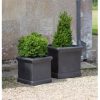 Boxgrove Planters set of 2 carbon - GT - 4a