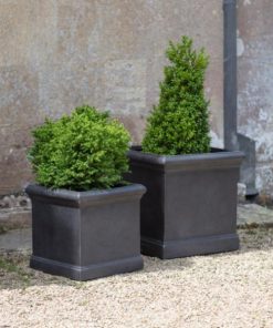 Boxgrove Planters set of 2 carbon - GT - 4a