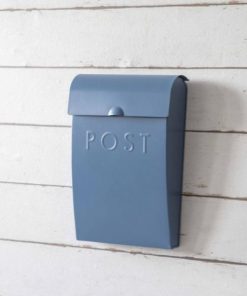 Classic Post box with lock Wulworth Blue - GT -35a