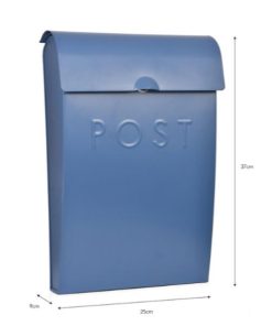 Classic Post box with lock Wulworth Blue - GT -35b