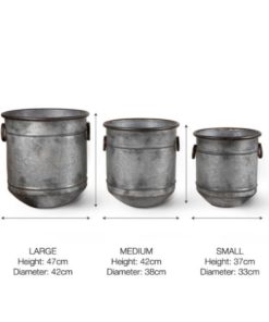 Malmesbury Planters set of 3 - GT-30b