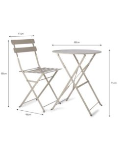 Rive Droite Bistro Set small Clay - GT - 37b