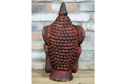 Red Buddha Head - D5934a