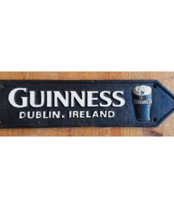 Guinness Road Sign - Black - HS109