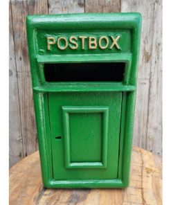 Post Box - Small - Green - Insert - H381b