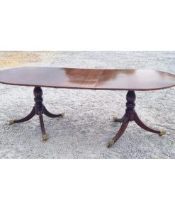 Georgian Style Dining Table & Six Chairs - KAS509b