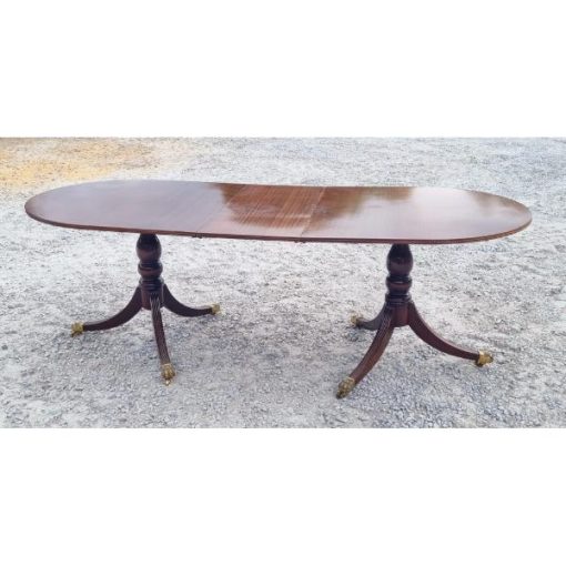 Georgian Style Dining Table & Six Chairs - KAS509b