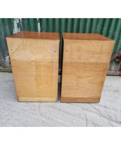 Mid Century Bedside Lockers - Pair - KAS505g