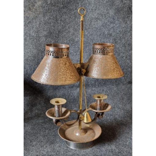 Vintage French Bouillotte Table Lamp - KAS491a