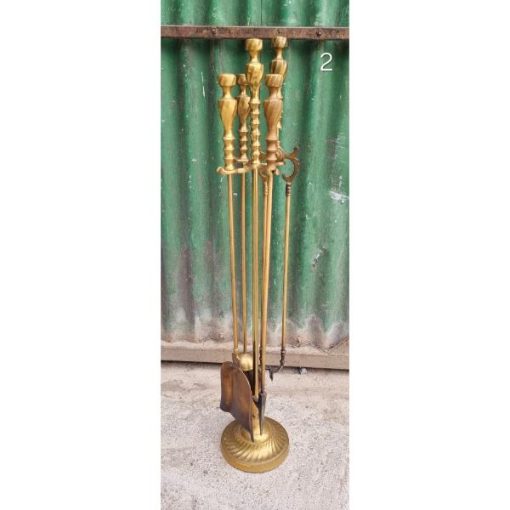 4 piece Brass Fireside Companion Set KAS537 (2)