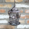 Bird Feeder Grey Cage D10087