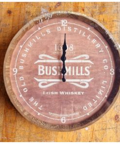 Bushmills Barrel Lid Clock - H393a