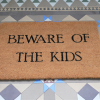 Door Mat Beware of the Kids D8783