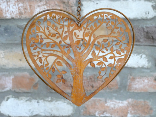 Wind Chime Tree Heart D10086