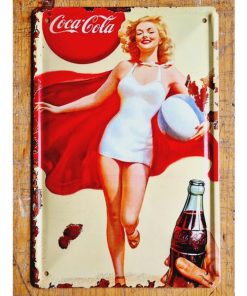 Coca Cola White Dress HS511