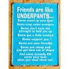 Friends are like underpants HS479