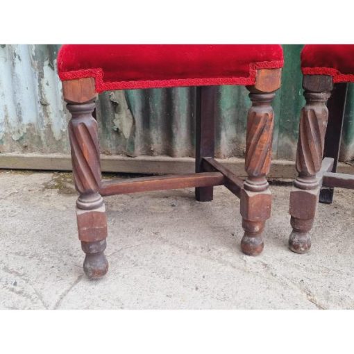 Pair of Ladder Back Hall Chairs KAS565 (2)