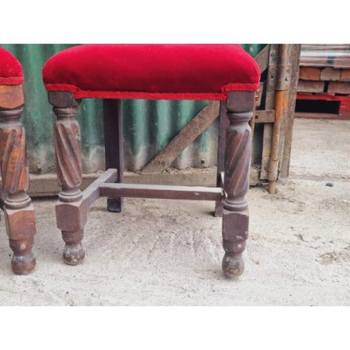 Pair of Ladder Back Hall Chairs KAS565 (3)