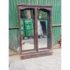 Two Door Display Cabinet with Mirror Backing KAS564 (1)