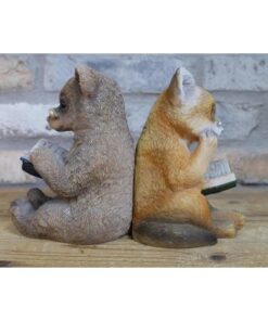 Bear and Fox Bookends D7708 (2)